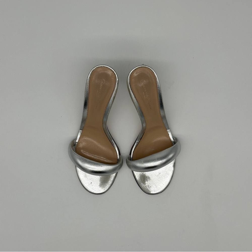 Elegant Silver Women's Sandals